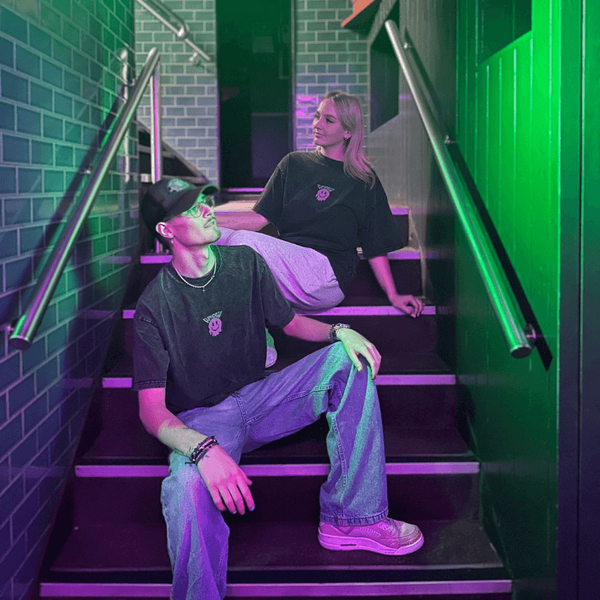 EUPHORIA “4 THE RAVERS” OVERSIZED TEE